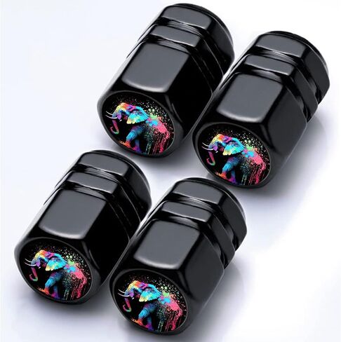 القوس إطار صمام القبعات الجذعية القوس إكسسوارات سيارة 4Pack إطارات الهواء سبيكة الألومنيوم مع بطانة البلاستيك مقاومة للتسرب مقاوم للسيارات سيارات الدفع الرباعي صمام الدراجات النارية ديكور ديكور in Kuwait