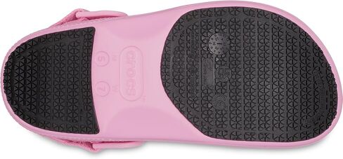 Crocs Unisex Classic Work Clogs Pink Tweed 8 M in Saudi Arabia