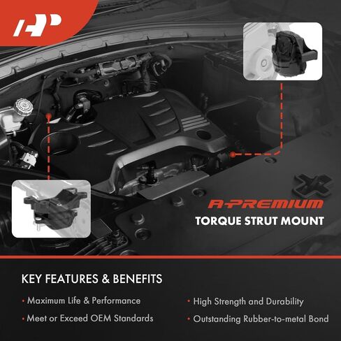 A-Premium اليمنى العزم العلوي عزم الدوران جبل متوافق مع Honda CR-V CRV 2017-2022 ، 1.5L 2.4L in Kuwait