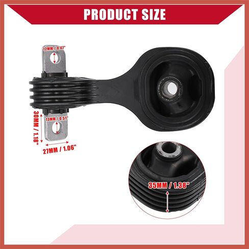 ACROPIX No.50890TR0A81 / Lower/Engine Motor Mount Torque Rod for Honda Civic 2012-2015 / Durable/Metal / 1 Pcs/Black Car Parts in Saudi Arabia