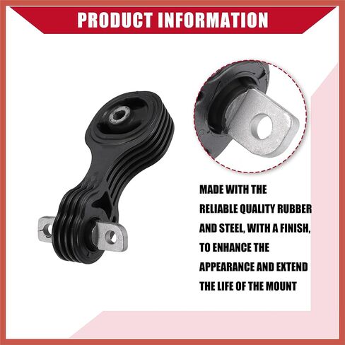 ACROPIX No.50890TR0A81 / Lower/Engine Motor Mount Torque Rod for Honda Civic 2012-2015 / Durable/Metal / 1 Pcs/Black Car Parts in Saudi Arabia