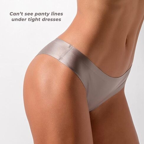نساء الملابس الداخلية خالفة صفيق بيكيني لا تظهر سراويل داخلية غير مرئية ملخصات قابلة للتنفس لينة تمتد القطن المنشعب in Kuwait