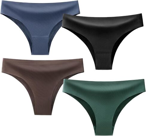 نساء الملابس الداخلية خالفة صفيق بيكيني لا تظهر سراويل داخلية غير مرئية ملخصات قابلة للتنفس لينة تمتد القطن المنشعب in Kuwait