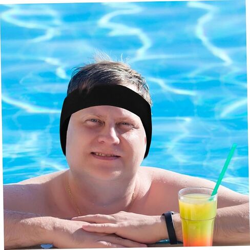 Toyvian 2pcs Comfortable Swim Headband Ear Bands for Swimmers Divers and Yogis in Saudi Arabia