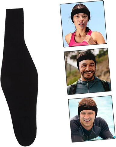 Toyvian 2pcs Comfortable Swim Headband Ear Bands for Swimmers Divers and Yogis in Saudi Arabia