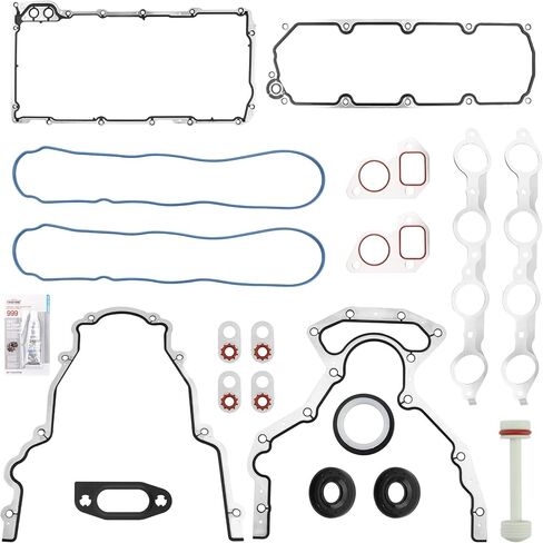 GEN 3 LS Gasket Set, Compatible with 1999-2010 GM Chevrolet 4.8L/5.3L/5.7L/6.0L LS1 LS6 LQ4 LQ9 Engine, Replace# 12633904 12558177 BTR73450 in Saudi Arabia