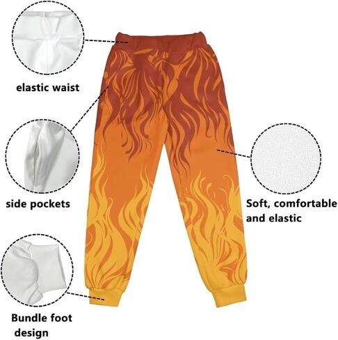 Boys Casual Pants for 4-15t Sweatpants Soft Jogger Pants for Teen in Kuwait