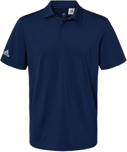 adidas Mens Ultimate Solid Polo, XL, Team Navy Blue in Saudi Arabia