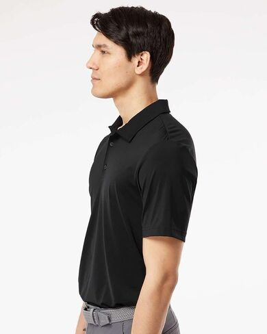 adidas Mens Ultimate Solid Polo, XL, Team Navy Blue in Saudi Arabia