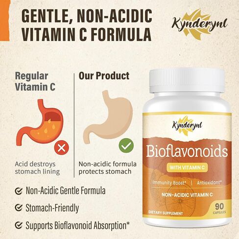 ملحق Bioflavonoid 1100mg مع مكملات فيتامين C 1000mg غير المستحضر ، وملحق نباتي ، خالي من الغلوتين-90 كبسولات الخضار in Saudi Arabia