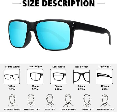 MEETSUN Polarized Sunglasses for Men Women Sports Driving Fishing Glasses UV400 Protection in Saudi Arabia