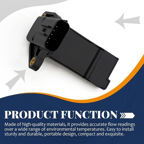 Mass Air Flow Sensor MAF Sensor E5T62271 PE0113215 Compatible with 2012-2018 Mzda 3 for 2014-2017 Mzda 6 for 2016-2018 Mzda CX-3 for 2016-2018 Mzda CX-9 in Saudi Arabia