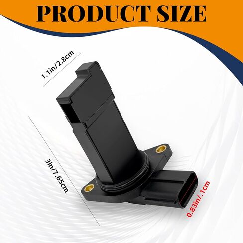 Mass Air Flow Sensor MAF Sensor E5T62271 PE0113215 Compatible with 2012-2018 Mzda 3 for 2014-2017 Mzda 6 for 2016-2018 Mzda CX-3 for 2016-2018 Mzda CX-9 in Saudi Arabia
