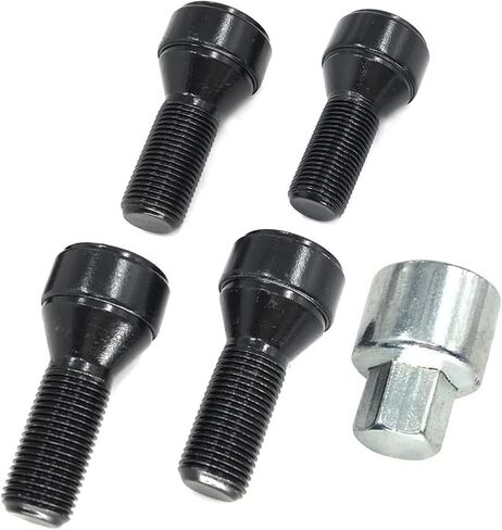 مجموعة من 5 PCS عجلات مسمار المسامير الأقفال 36136792851 متوافقة مع BMW 228I 328D 328I 335I 528I 535D 535I 650I X1 X2 X3 X4 in Kuwait