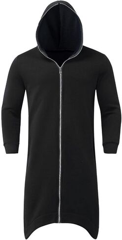 Wuai-men romper zip up قطعة واحدة بذلة بيخاماس غير رسمية مقنعين مقنعين in Saudi Arabia