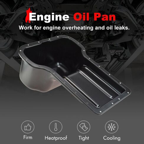 264-046 Lower Engine Oil Pan Compatible with Ford Excursion 2003-2005 6.0L Diesel F-250 F-350 F-450 F-550 Super Duty 2003-2010 6.0L 6.4L Diesel Replace 3C3Z6675AA in Saudi Arabia