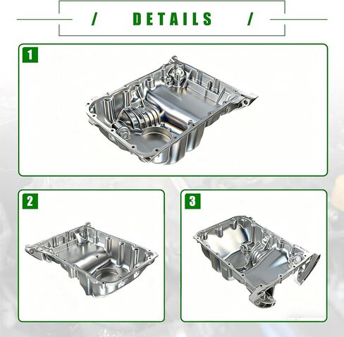 264-380 Pan Oil Pan متوافق مع Acura MDX 2010-2020 RDX 2013-2018 TL 2009-2014 TSX 2010-2014 ZDX 2010-2013 Honda Accord Crosstour 2010-2011 in Kuwait