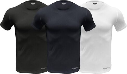 Spyder Crew Neck Lightweight Lundershirts/Thirtra Soft Pro Cotton Strend T-Shirt in Saudi Arabia