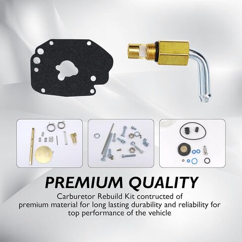 Carburetor Rebuild Repair Kit Compatible With S&S Master Super E Carburetor with 90°swivel 11-2923 499619 Carb Rebuild Kit in Saudi Arabia