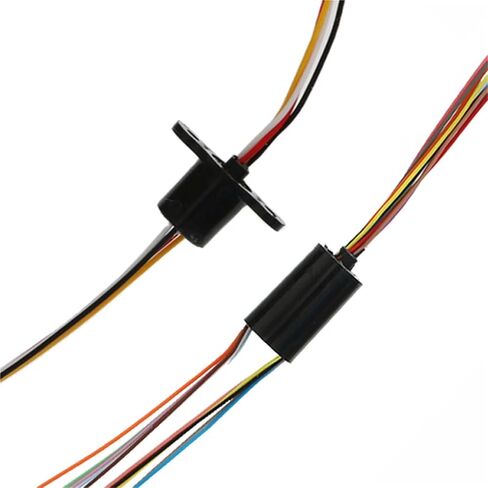 1PCS Micro Slip Ring 8.5mm 4/6/8/12 Channel 1A Rotate Electric Collecting Ring Slipring for PTZ Hand Gimbal RC and Rotor Devices(U type 8.5mm 4CH) in Saudi Arabia