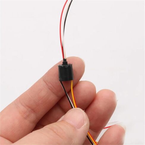 1PCS Micro Slip Ring 8.5mm 4/6/8/12 Channel 1A Rotate Electric Collecting Ring Slipring for PTZ Hand Gimbal RC and Rotor Devices(U type 8.5mm 4CH) in Saudi Arabia