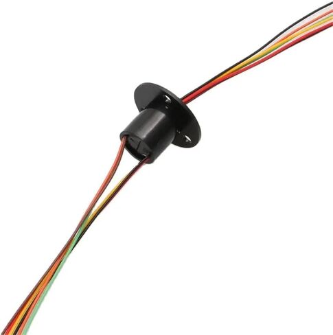 1PCS 2/4/6/8/12/18/24 Channel Wires Micro Slip Ring 1.5A/2A Collector Rings Rotary Connector Joint Dia. 12.5mm 12.8mm Slipring(Dia12.5mm 8CH 1.5A U) in Saudi Arabia