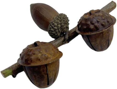 20pcs, Christmas Rusty Tin Bells Rustic Original Farmhouse Rustic Metal Bells Sleigh for Christmas Tree Decoration Holiday Daily Hanging Crafts and Decoration in Saudi Arabia