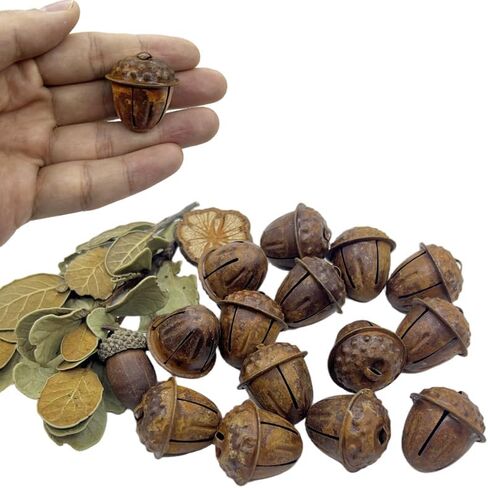 20pcs, Christmas Rusty Tin Bells Rustic Original Farmhouse Rustic Metal Bells Sleigh for Christmas Tree Decoration Holiday Daily Hanging Crafts and Decoration in Saudi Arabia