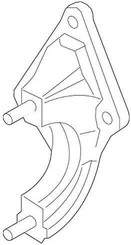 Ford OEM CV Axle Support Bracket Bracket CV6Z3K305F Image 4 in Saudi Arabia