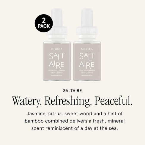 Pura and Mersea - Fragrance Refills for Smart Home Air Diffusers - 2 Pack - Coconut Sugar in Kuwait