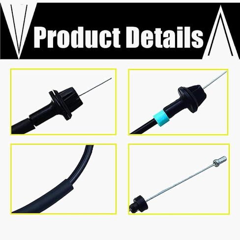 551859 Throttle Cable 38.8 "، متوافق مع محرك LS1 LSX LS بواسطة ارتباط مسرع الكابلات استبدال 551859 in Saudi Arabia