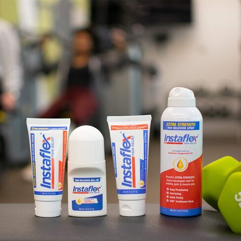 Healthy Directions Instaflex Extra Strength Pain Relief Cream, with 2X The Pain-Fighting Ingredients, Rubs Out Your Toughest Muscle & Joint Pain (2 oz) in Saudi Arabia