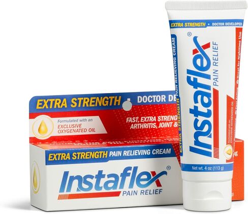 Healthy Directions Instaflex Extra Strength Pain Relief Cream, with 2X The Pain-Fighting Ingredients, Rubs Out Your Toughest Muscle & Joint Pain (2 oz) in Saudi Arabia