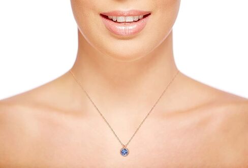10K Rose Gold 6mm Round Rope Frame Rabbit Ear 18" Rope Chain Necklace in Saudi Arabia