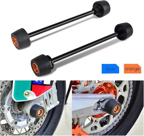 متوافق مع KTM 690 Duke R SMC R العجلة الأمامية محور الشوكة تحطم الشوكة الحامي 690 DUKE R 690 SMC R 690 Supermoto متوافق مع Husqvarna 701 (مجموعة أو) in Saudi Arabia