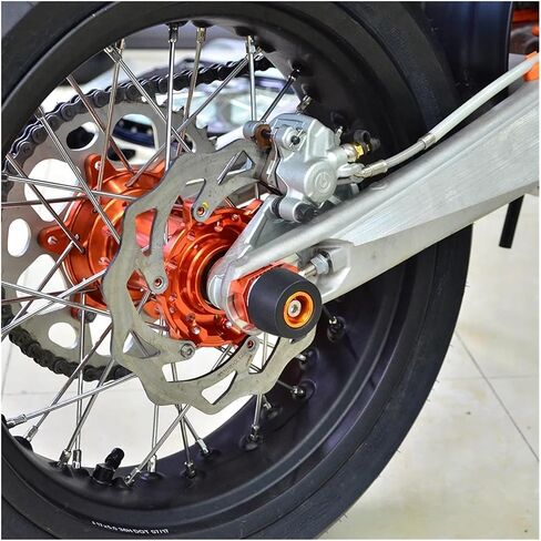 متوافق مع KTM 690 Duke R SMC R العجلة الأمامية محور الشوكة تحطم الشوكة الحامي 690 DUKE R 690 SMC R 690 Supermoto متوافق مع Husqvarna 701 (مجموعة أو) in Saudi Arabia