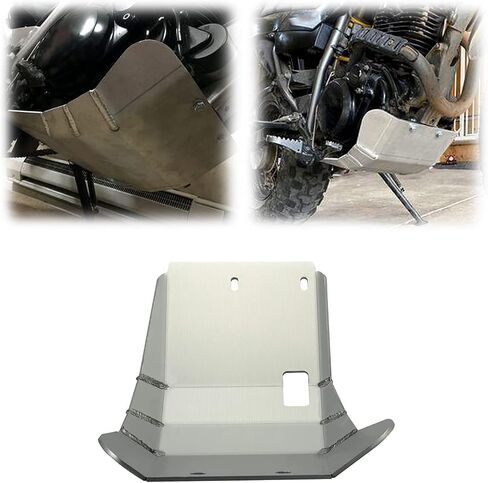 لوحة Hecasa الألومنيوم Skid متوافقة مع 1987-2023 Yamaha TW200 in Saudi Arabia