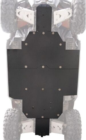 Tusk Quiet-Glide Skid Plate 3/8" Compatible with Polaris RZR 800 2007-2014/RZR S 800 2009-2014 in Saudi Arabia