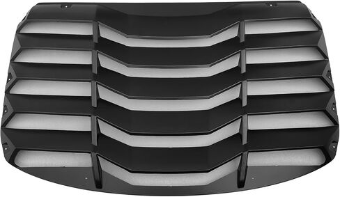 Ikon Motorsports Window Window Counter متوافق مع 2022-2025 Subaru Brz & Toyota GR86 ، Ikon abs plastic gloss back windshield sun snow cover vent 2pcs in Saudi Arabia