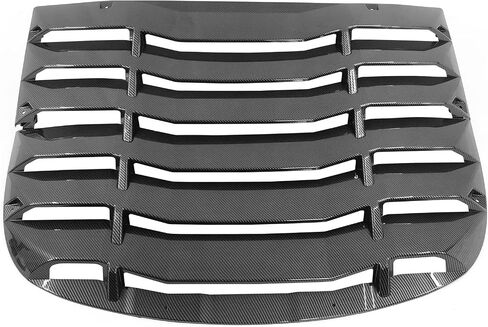 FREEMOTOR802® Rear Window Louver, Compatible with 2020-2024 Tesla Model Y, ABS Plastic Classic Style Rear Windshield Sun Shade Vent Cover 2PCS, Matte Black in Saudi Arabia