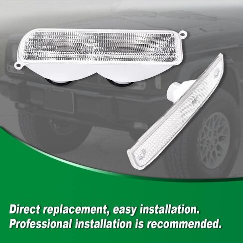 G-Plus Corner Lights & Cofper Lights Fit Jeep Cherokee XJ 1997 1998 1999 2000 2001،4 action in Kuwait