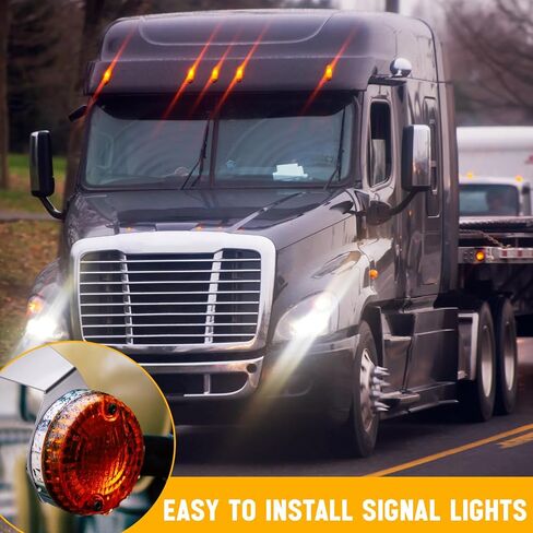 2 Pcs Mirror Turn Signals Bracket Universal Fits for Watermelon Light Turn Signals Mounting Bracket with 6 Screws and Bolts Without LED Light in Saudi Arabia