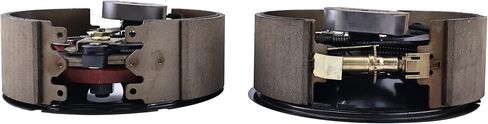 12-1/4 "× 4" (12.25 "× 4") زوج مجموعة فرامل مقطورة كهربائية متوافقة مع 10000 رطل (10K) HD Dexter & Livepert Trailer Axles Left & Right 7-Bolt استبدال لـ Dexter K23-438-00 و K23-439-00 in Kuwait
