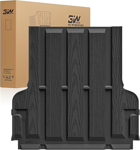 3W Bed Mat for Nissan Frontier 2025 2024 2023 2022 Truck Bed Mat 5 FT/59.5inchs, All Weather TPE Custom Fit Bed Liner for Frontier Crew Cab Pickup (Not Fit 6 FT/73.3inches)，Black in Kuwait