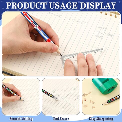 120 Pcs Hispanic Heritage Month Pencils Spanish Pencils with Erasers International Flags World Pencils Hispanic Heritage Month Party Favors Gifts for Classroom Decor Supplies in Saudi Arabia
