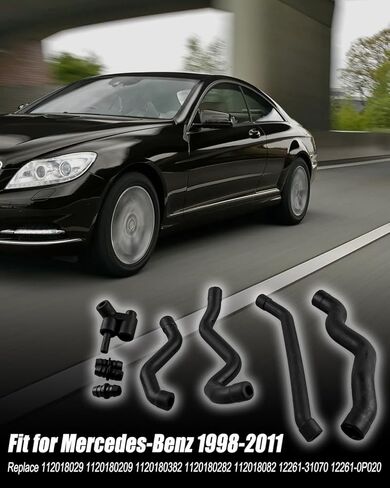 طقم استبدال أنبوب خرطوم أنبوب آثار الجوي من أجل مرسيدس-بنز 1998-2011 استبدال 112018029 1120180209 1120180382 1120180282 112018082 12261-31070 12261-0P020 in Kuwait