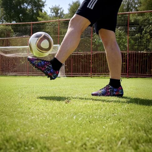 Unisex-Adult Soccer Cleats Youth High-top Training Football Cleats in Saudi Arabia