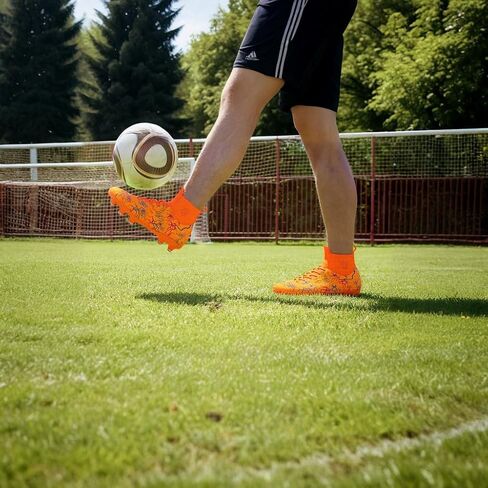 Unisex-Adult Soccer Cleats Youth High-top Training Football Cleats in Saudi Arabia