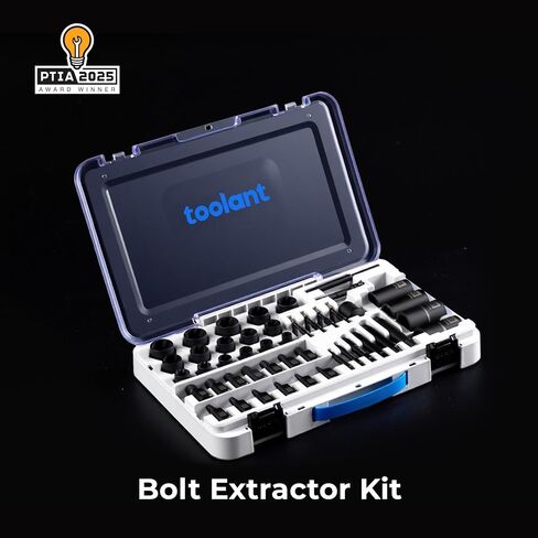 toolant 5pcs Lug Nut Remover, Bolt & Nut Remover Socket Tool Kit, Stripped Bolt Extractor for Damaged Screws and Bolts in Saudi Arabia