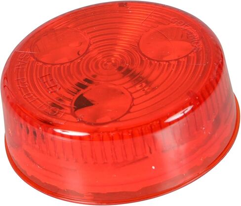 Optronics 4 Pack 2" Round Red 3 Diode LED Marker Lights P2 Rated MCL55RB in Saudi Arabia